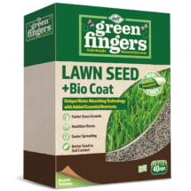 Doff 1KG Greenfingers Lawn Seed With Bio Coat